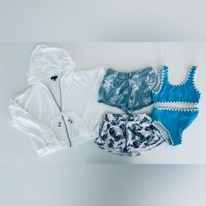 FBZ Hoody, shorts and swim suit